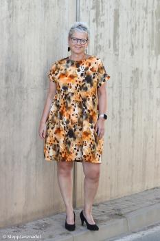 Preview: Baumwoll-Leinen Adria Abstrakt Erdtöne von Swafing